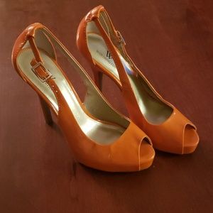 Orange Worthington Women's Heels Pumps
